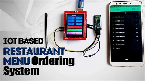 IOT based smart restaurant system using RFID 